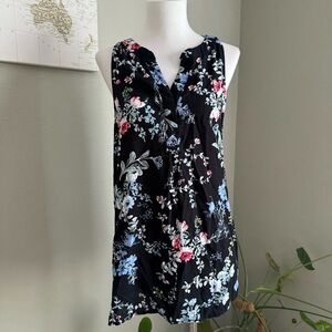Floral Sleeveless Top